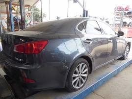 2009 Lexus IS250 Gray 2.5L AT #Z22872